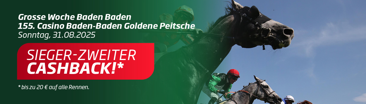 Sieger/Zweiter/Cashback 31.8.2025 Baden-Baden (Fun)